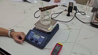 PChemLab  TwoComponent System NaphthaleneDiphenylamine  Cooling curve to estimate mp  1B [upl. by Harrietta779]