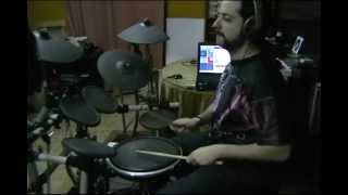 BRUCES SPRINGSTEEN  DANCING IN THE DARK Drum Cover [upl. by Kirad]