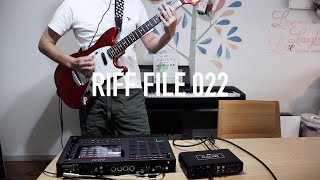 RIFF FILE 022 key E bpm 175 [upl. by Leraj]