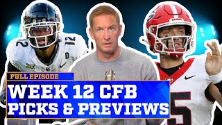 Will Tennessee win at Georgia Can Coach Prime keep Colorado rolling vs Utah amp more Week 12 Picks [upl. by Stephenie]