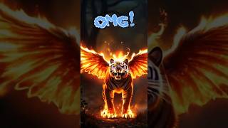 🔥 Majestic TigerPhoenix Hybrid The Ultimate Fire Guardian 🐯🦅✨ [upl. by Enywtna]