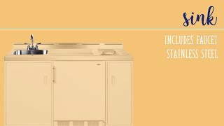 Summit 60quot AllInOne Combo Kitchenette [upl. by Yelrebmik309]