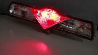 LED Rear Fog Brake Light Conversion Kit Strobe Flashing For FRS tC BRZ 370Z [upl. by Aihsoek]