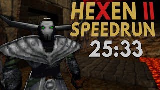 Hexen II Crusader Speedrun in 2533 Personal Best [upl. by Ardme]