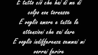 Tiziano Ferro  Ti scatterò una foto lyrics [upl. by Nakre]