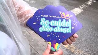 Campanha de Prevenção as drogas no carnaval [upl. by Brittne]