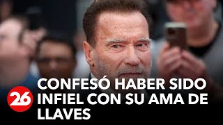 Arnold Schwarzenegger quotHaber sido infiel fue el peor error de mi vidaquot [upl. by Arabel]