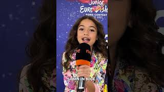 Meet Sandra Valero from Spain She will sing ‘Loviu’ at Junior Eurovision 🇪🇸💥 JESC2023 Heroes [upl. by Idihc]