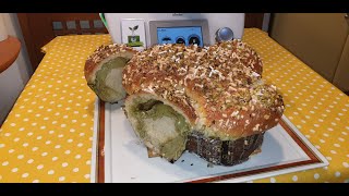 Colomba di pan brioche al pistacchio per bimby TM6 TM5 TM31 [upl. by Lucy]