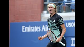 Alexander Zverev vs Radu Albot  US Open 2019 R1 Highlights [upl. by Liuqnoj]