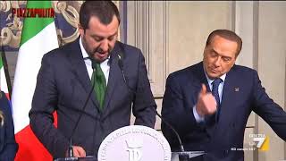 Berlusconi show al Quirinale [upl. by Ecilayram]