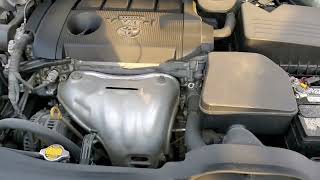 2009 To 2015 Toyota Venza How To Open Hood amp Access Engine Bay To Check Oil Level Top Off Fluids [upl. by Tupler]