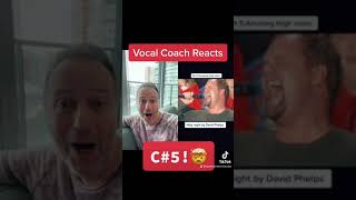 David Phelps quotO Holy Nightquot  Vocal Coach Reacts [upl. by Ahcurb576]