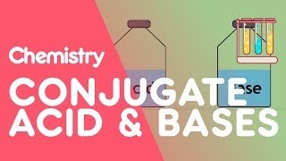 Conjugate Acids amp Bases  Acids Bases amp Alkalis  Chemistry  FuseSchool [upl. by Barbey319]