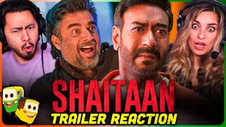 SHAITAAN Trailer Reaction  Ajay Devgn  R Madhavan  Jyotika [upl. by Eadwine]