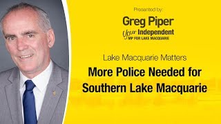 More Police Needed for Southern Lake Macquarie [upl. by Fancie]