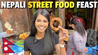 NEPALI STREET FOOD LIKE YOUVE NEVER SEEN 🇳🇵 [upl. by Sterne]