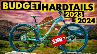 TOP 10 BEST BUDGET HARDTAIL MOUNTAIN BIKES IN 2024 [upl. by Kennedy736]