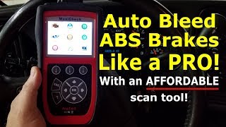 Auto Bleed ABS brakes Like a PRO with this affordable scan tool [upl. by Birk828]