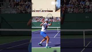 Novak Djokovic Serve amp Forehand Slowmo slowmotion djokovic tennisslowmotion [upl. by Aeneg489]