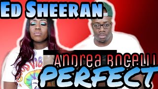 Ed Sheeran and Andrea Bocelli  Perfect Couple Reacts [upl. by Ardnuhsal]