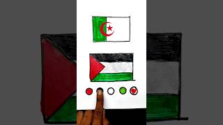 اسرائيل ❌ فلسطين ✔️ ربي ينصر اخوانا في فلسطين drawing draw makeuptutorial palestine israel [upl. by Valera243]