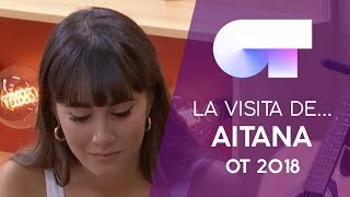 AITANA visita la ACADEMIA de OPERACIÓN TRIUNFO  OT 2018 [upl. by Thurber42]