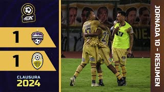 Táchira lo empató en la última jugada del partido  LigaFUTVEEK  Táchira vs Metropolitanos [upl. by Berta]