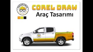 Corel Draw Araç Tasarımı  Car Wrap Design coreldraw coreldrawtutorial cardesign carwrap [upl. by Amory]