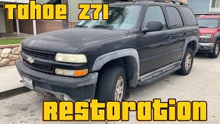 Restoration KICKOFF Chevy Tahoe Z71 [upl. by Grinnell]