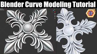 Blender 31 Curve Modeling Tutorial [upl. by Trisa]