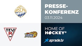 03112024  Pressekonferenz  TEV Miesbach vs EHC Waldkraiburg [upl. by Sanalda619]