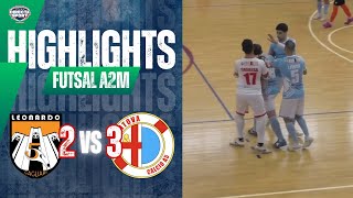 Futsal A2M Elite  Leonardo C5 CagliariSaviatesta Mantova 23 Highlights [upl. by Tnaryb]