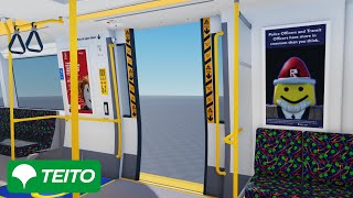 Teito Railway  A Series Announcements PID Doors [upl. by Elac]