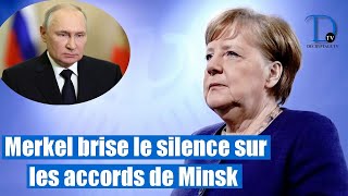 Coup dÉtat accords de Minsk Crimée  Merkel dévoile lenvers du décor [upl. by Needan]