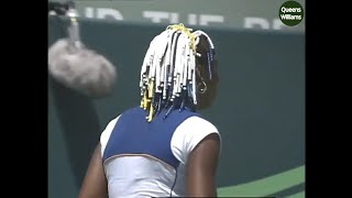 Venus Williams v Anna Kournikova  Miami 1998 Final Highlights [upl. by Sualkcin]