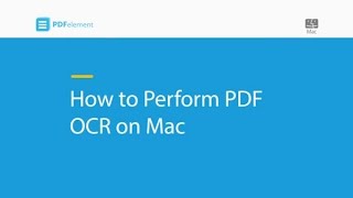 How to Perform PDF OCR on Mac  compatible with macOS 1014 Mojave [upl. by Atnomed]