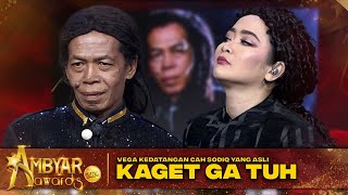 KOCAK Vega Kaget Langsung Kedatangan Cah Sodik Yang Asli  AMBYAR AWARDS 2024 [upl. by Gassman]