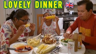 LOVELY DINNER from our Bountiful Harvest in the Allotment  Filipino Indian Family in the UK 🇬🇧 [upl. by Quarta]