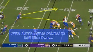 2023 GNFP Film Review Florida Gators Defense vs LSU [upl. by Gianna]