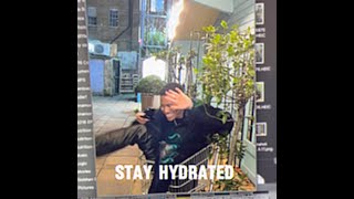 STAY HYDRATED thirsty pt 2 Lyric Video [upl. by Jann]