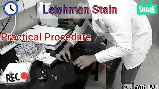 Leishman Stain  Practical Procedure [upl. by Barcellona]