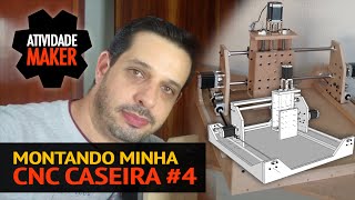 Montando minha CNC Caseira 4  Montagem da Estrutura Eixos Y e Z [upl. by Fritze656]