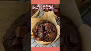 Chocolate muffin  softmuffins baking minimuffins brownies nationalchocolatemousseday [upl. by Anilek70]