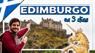 EDIMBURGO 🏰 qué ver y hacer en Edimburgo Escocia en 3 días [upl. by Schmitz]