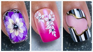 New Nail Art Ideas 2024  Best Spring Nail Art Compilation [upl. by Eniamrehs]