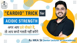 American CARDIO Trick for Acidic Strength 🔥 IITian Explained  IIT JEE  NEET [upl. by Gomer112]