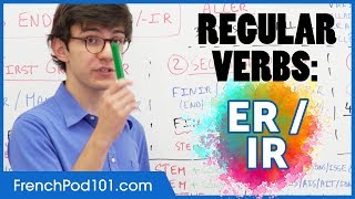 Regular French Verbs ending in ER and IR [upl. by Ahdar]