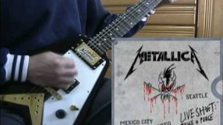 Metallica  For Whom the Bell Tolls Live guitar cover BOSS Metal Zone [upl. by Osnofla]