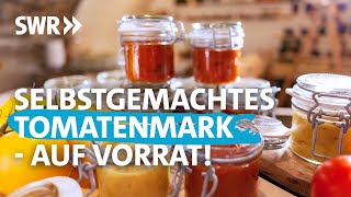 Tomatenmark  eingekocht in Rot und Gelb  Koch ein [upl. by Gitel]